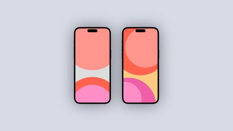 Keep it Minimal and Smooth with the Simple Circles Wallpaper