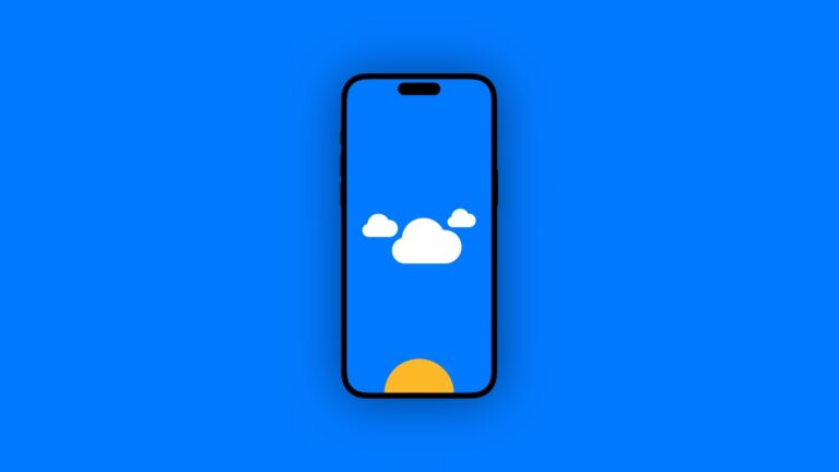 Download the Blue Sky and Sunshine Wallpaper for iPhone