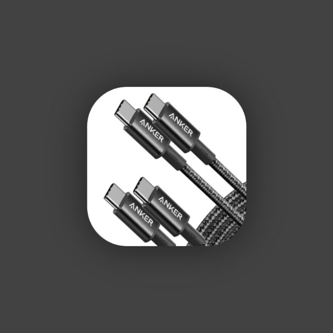 Grab 2 High Quality 100W USB-C Cables from Anker for Just $9.99