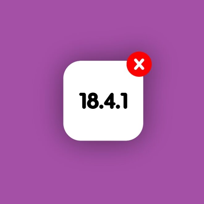 Apple is No Longer Signing iOS 18.4.1 and iPadOS 18.4.1