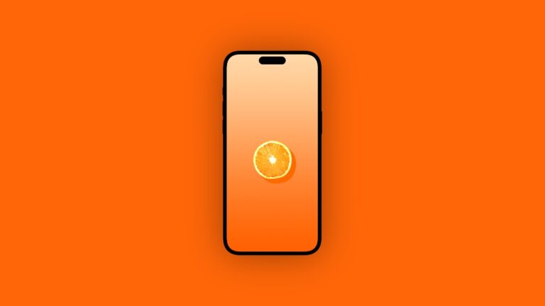 Download the Cool Orange Wallpaper for iPhone