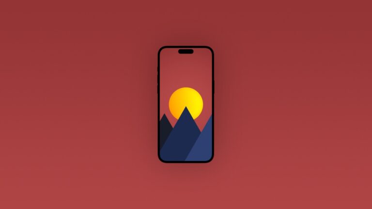 Warm, Minimal and Cosy Sunset Wallpaper for iPhone