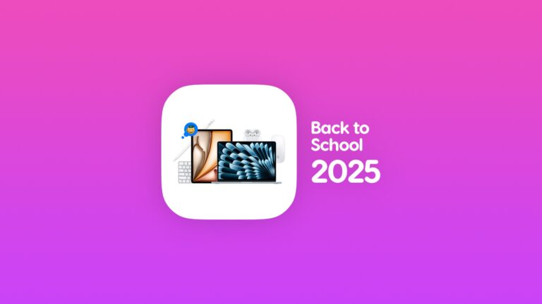 Apple Offering Free Accessories in its 2025 Back to School Sale