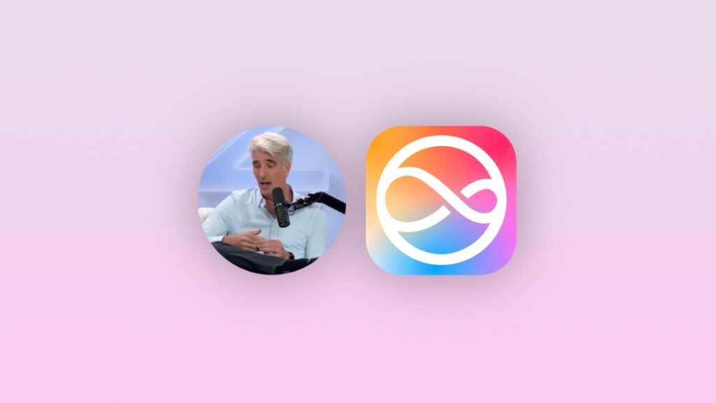 Craig Federighi post-WWDC 2025 interview.