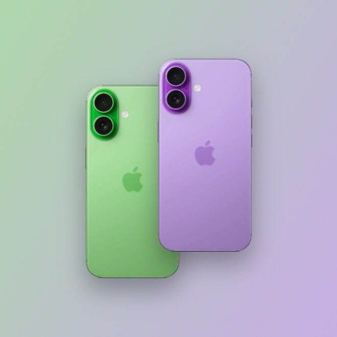 Standard iPhone 17 will be Available in Green and Purple Colors