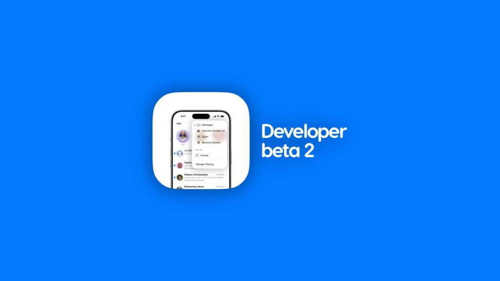 Download iOS 26 and iPadOS 26 developer beta 2.