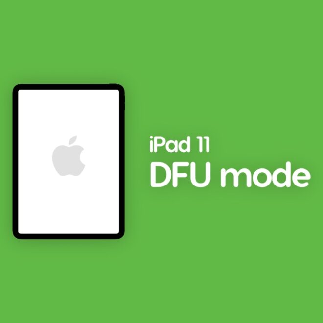 How to Enter or Exit DFU Mode on iPad 11 with A16