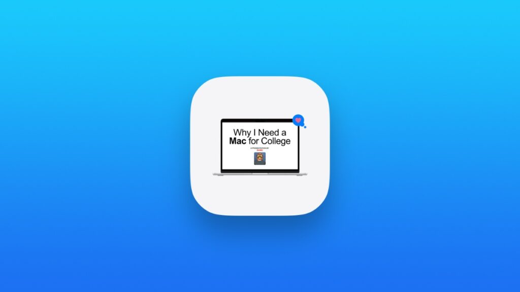 Convince your parents to get you a Mac.