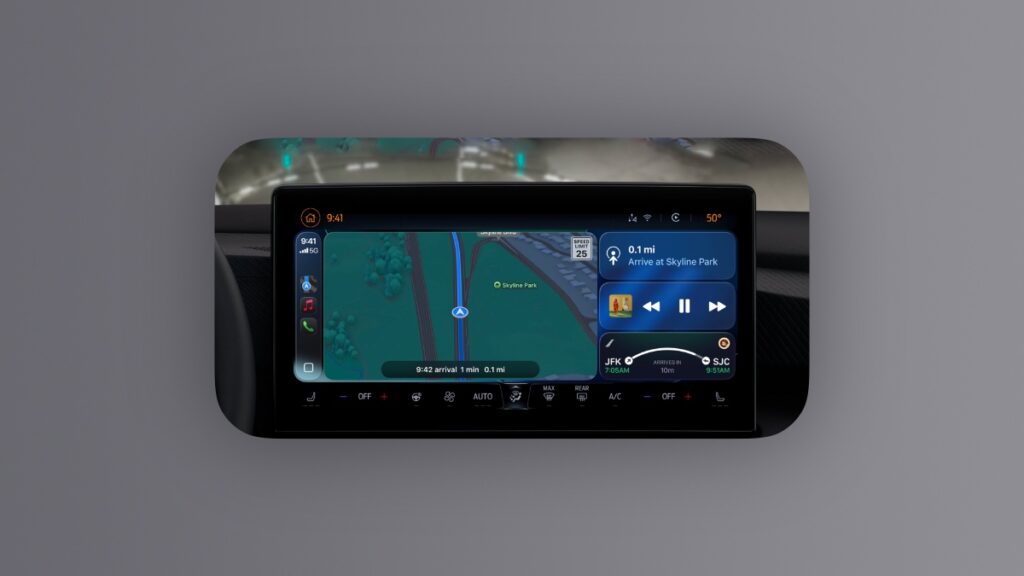 Multi-touch support coming to CarPlay.