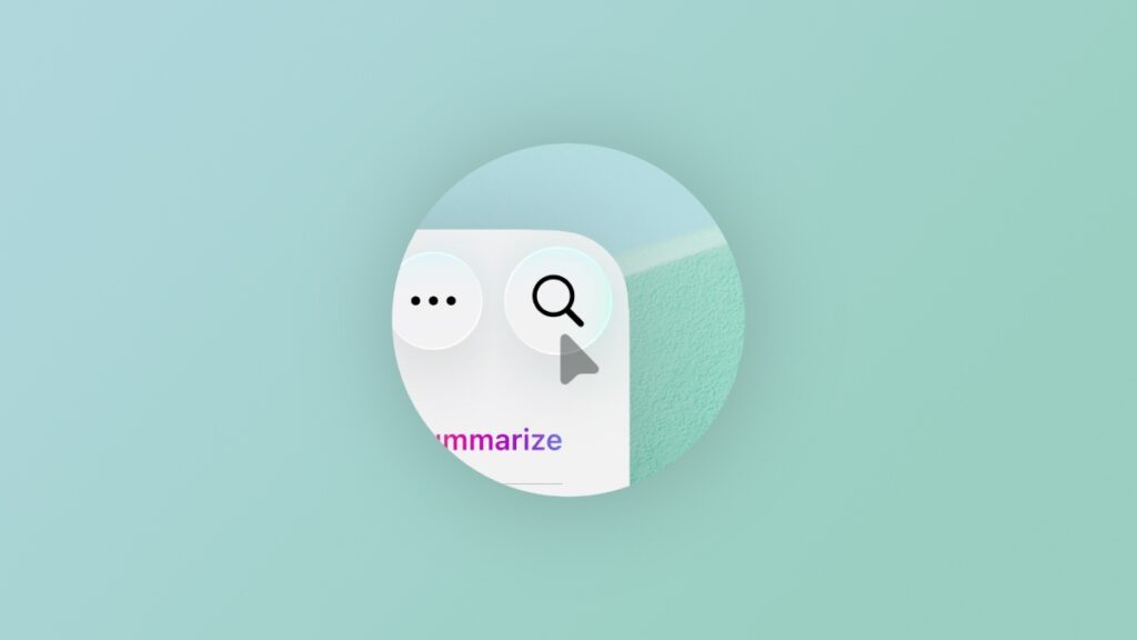 iPadOS 26 mouse pointer.