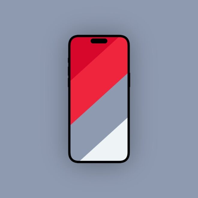 Download the Red and Gray Stripes Wallpaper for iPhone
