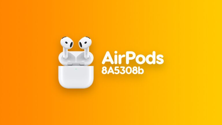 AirPods Beta Firmware 8A5308b Now Available for Download