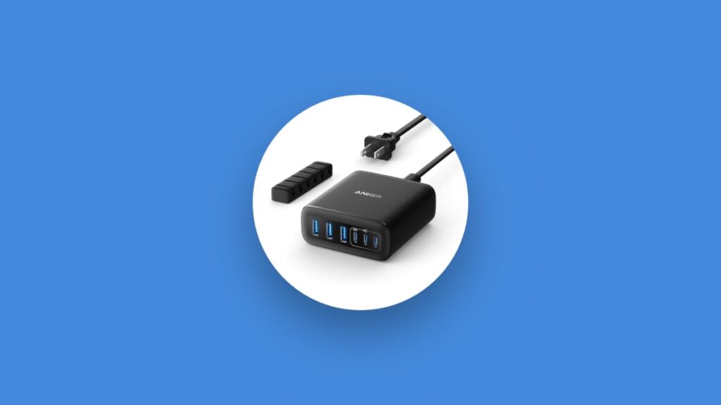 Anker 112W charging station on discount.