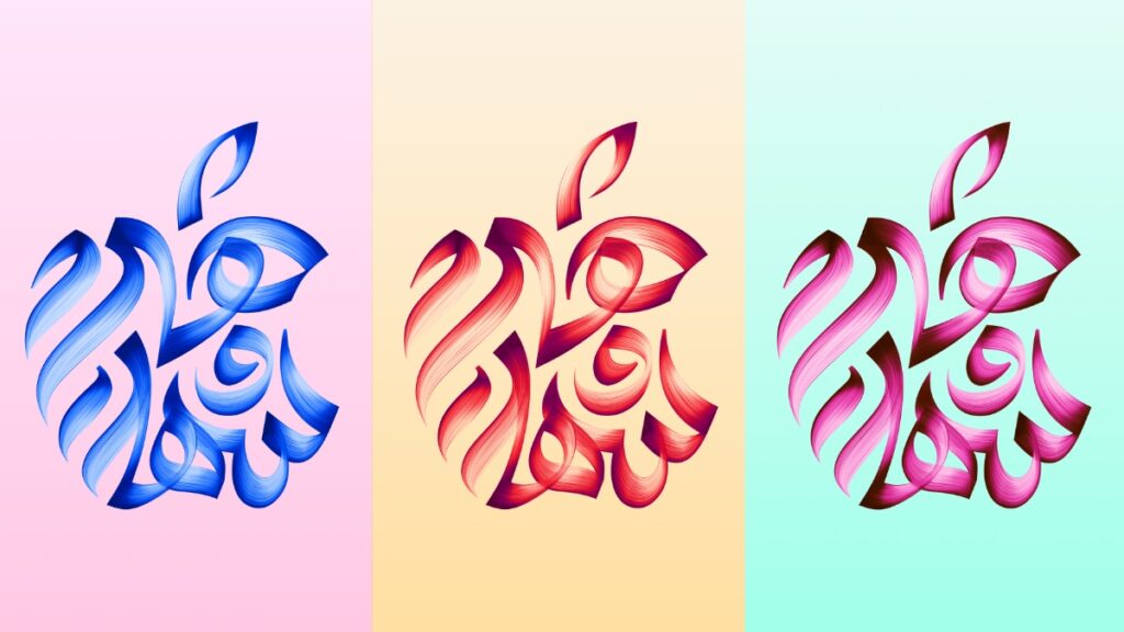 Create custom Apple wallpaper.