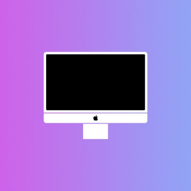 Apple Silicon iMac Prototype with Apple Logo at the Front Shows up Online