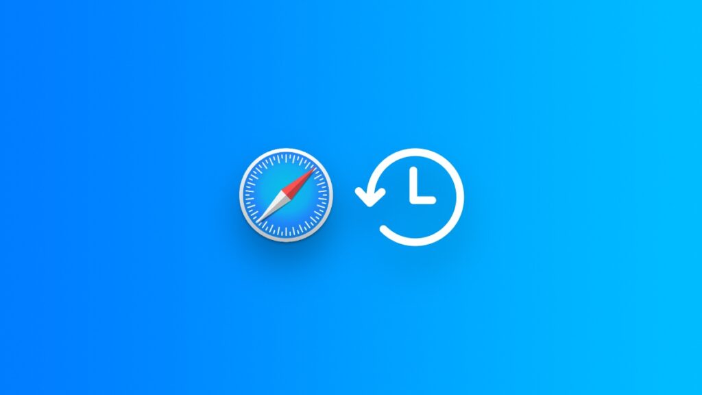 Delete one URL from Safari history.