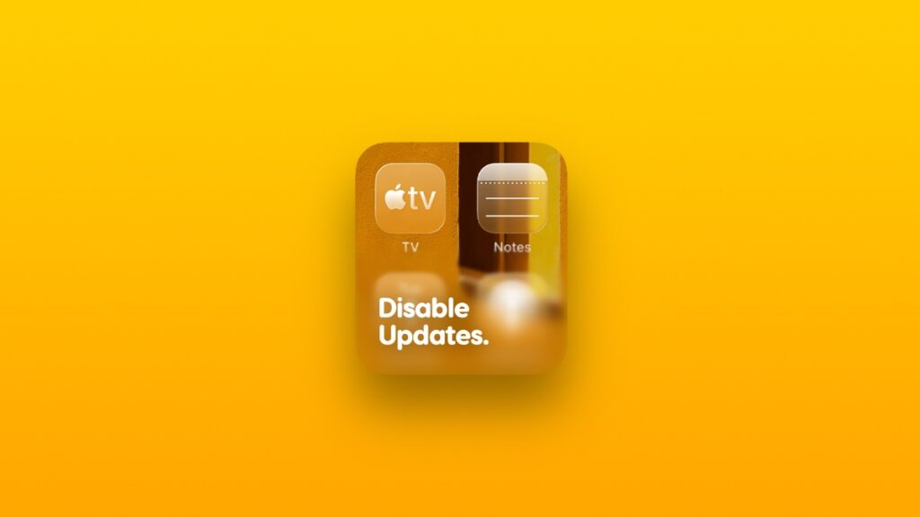 Stop and disable iOS 26 beta updates.