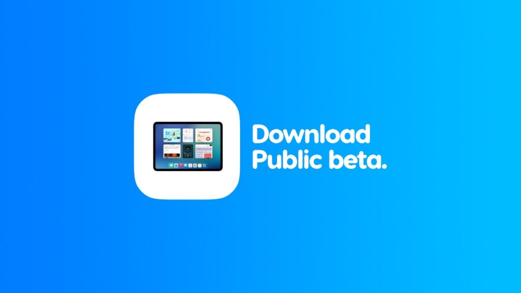 Download and install iOS 26 public beta.