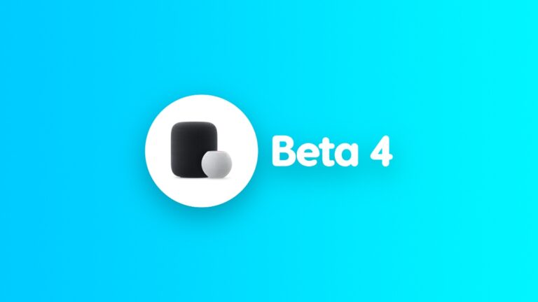 Download HomePod Software 26 Beta 4 Update for HomePod