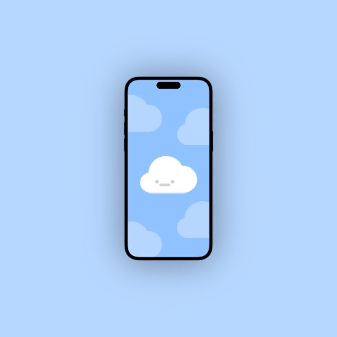 Download the Indifferent Cloud Wallpaper for iPhone