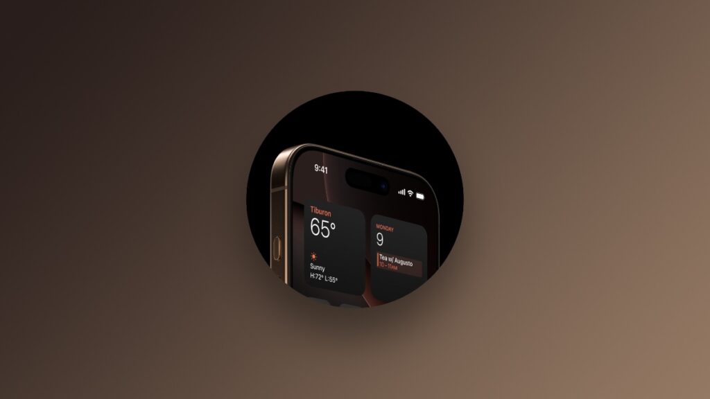 iPhone 17 thinner bezels.