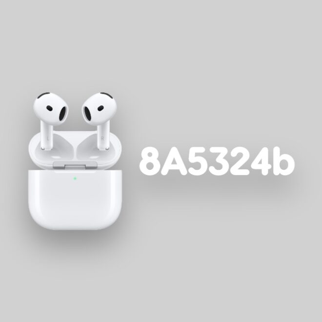 New AirPods 8A5324b Firmware Now Available for Download