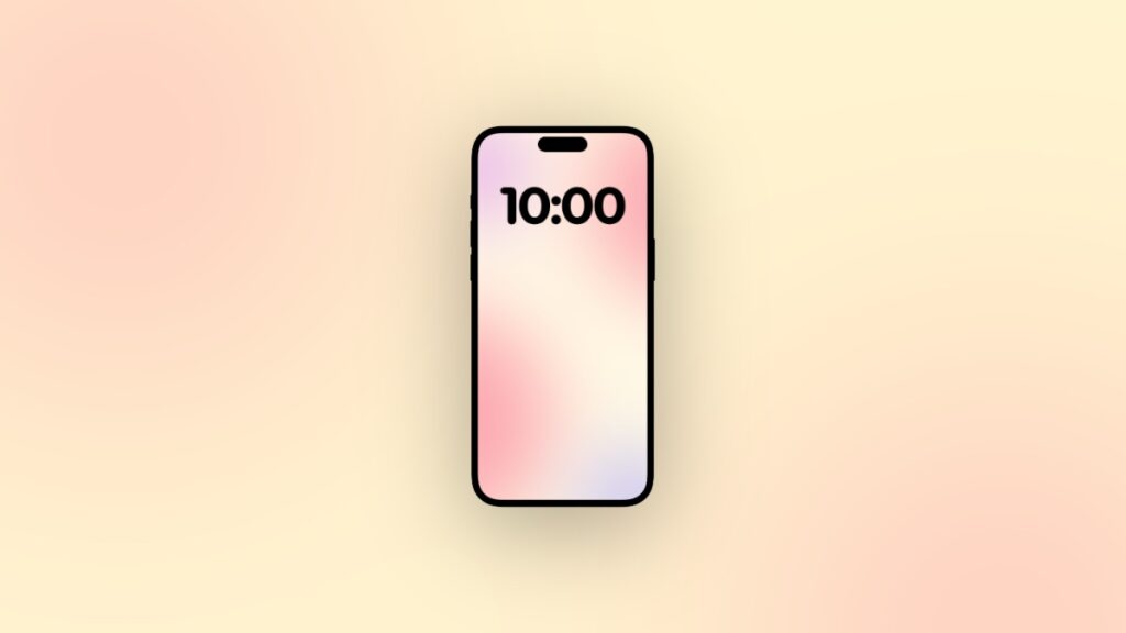 Peaceful Aura wallpaper for iPhone.