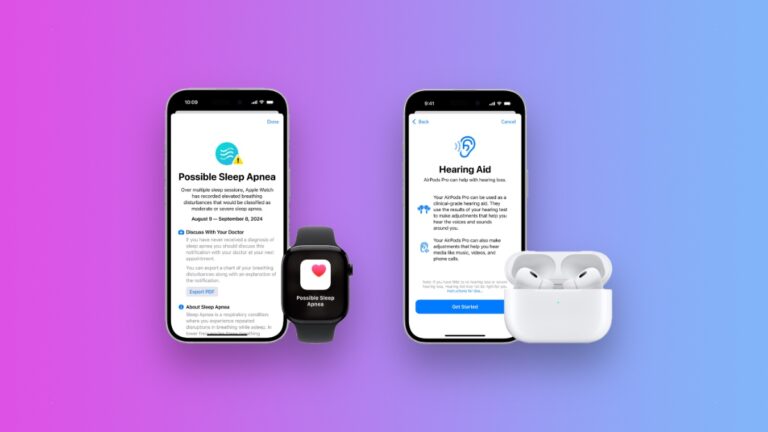 Apple Expands Sleep Apnea Detection and Hearing Aid Features to More Countries