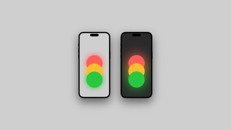 Download the Glowing Traffic Light Wallpapers for iPhone