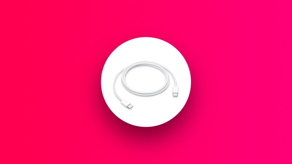 Apple USB-C cables discounted.