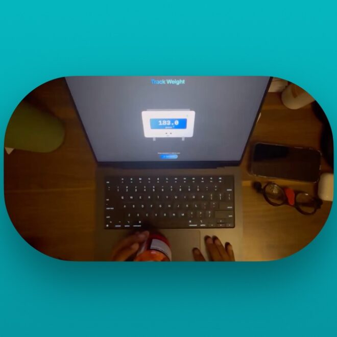 Someone Turned the Mac Trackpad into a Weighing Scale [Video]