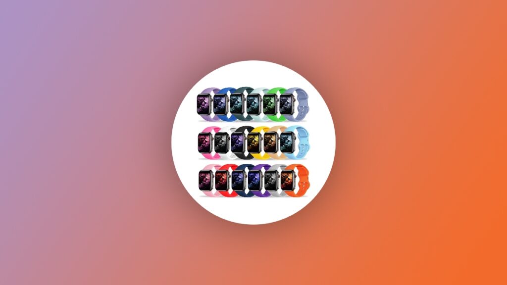 18-pack of Apple Watch bands.