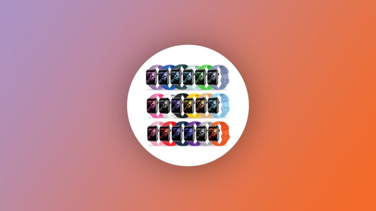 Pack of 18 Apple Watch Silicone Bands for $16.98 Only