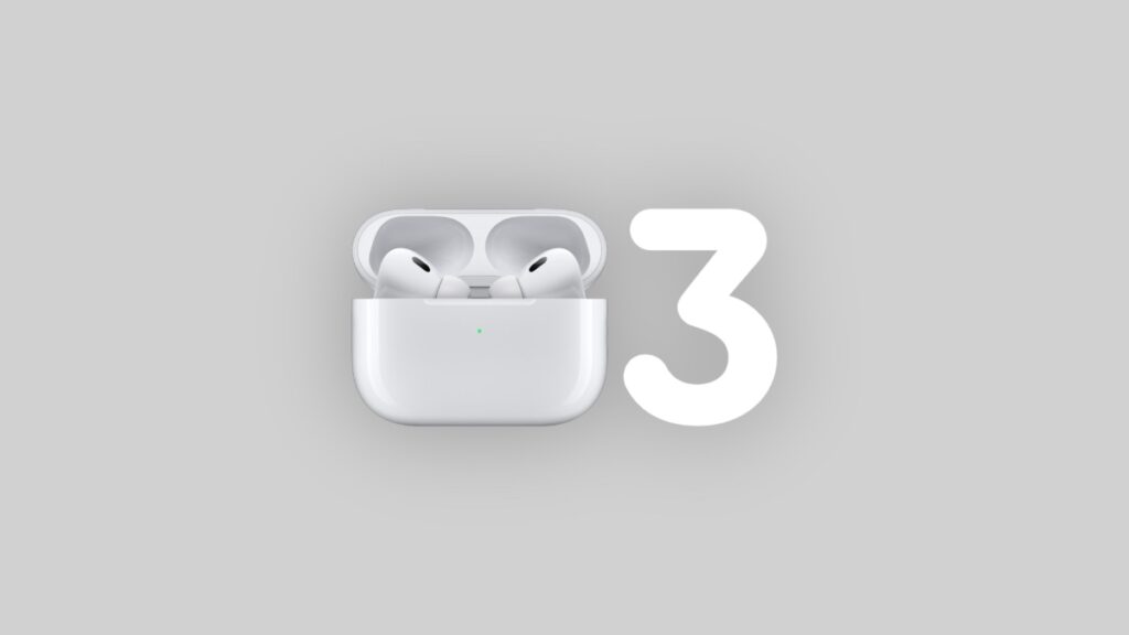 AirPods Pro 3 tweaked design report.