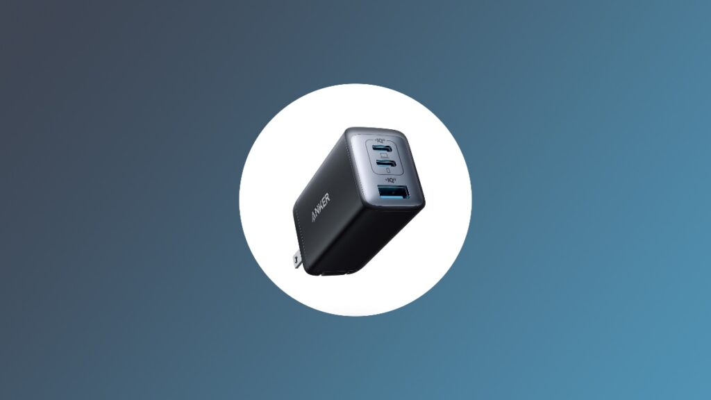Discount on Anker 65W USB-C charger.