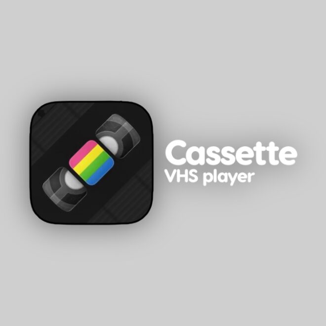 Cassette is a VHS Style Video Player for iPhone and iPad