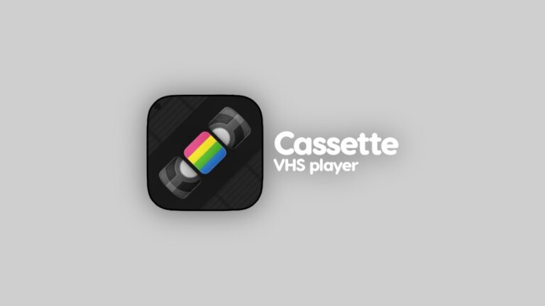 Cassette is a VHS Style Video Player for iPhone and iPad