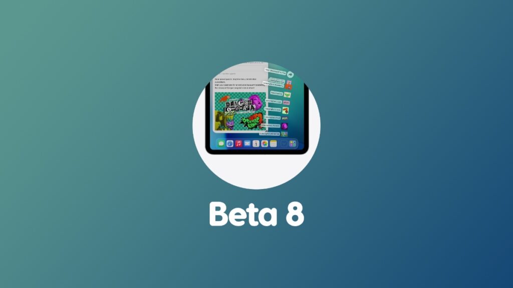 Download iOS 26 beta 8.