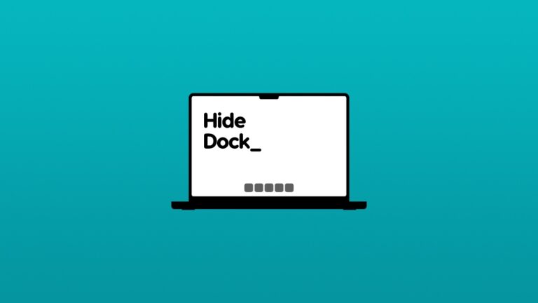 How to Hide the Dock on Your Mac