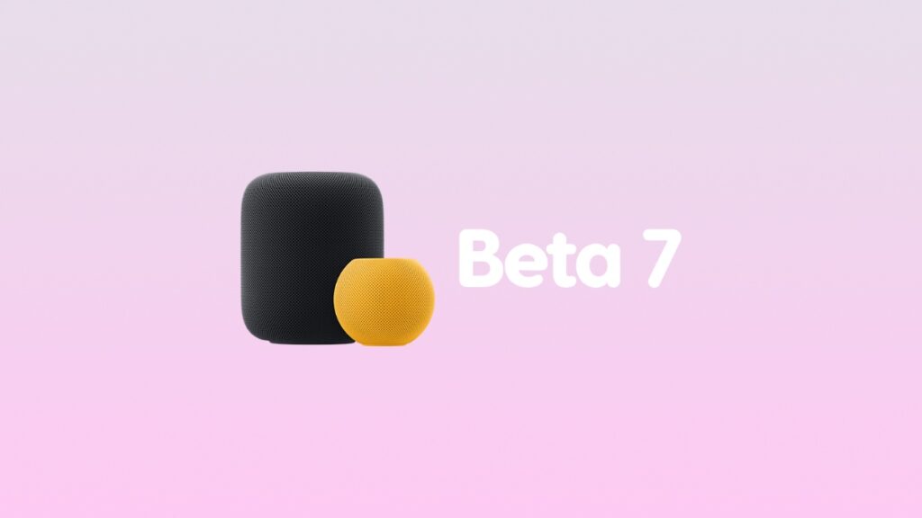 HomePod 26 beta 7.