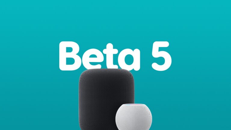 Download New HomePod 26 Software Update Beta 5