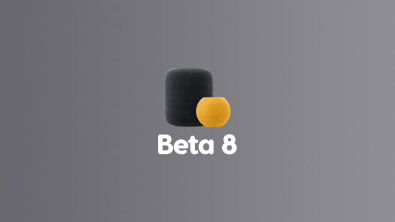 Download HomePod Software 26 Beta 8