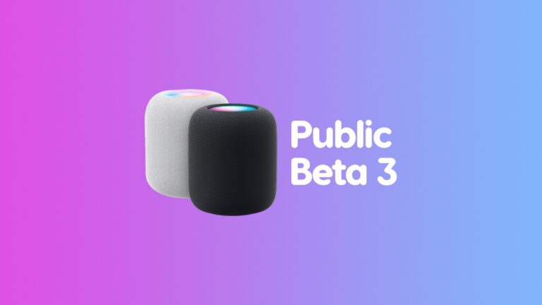Download: HomePod Software 26 Public Beta 3 Released
