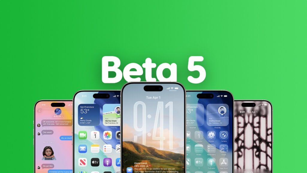 Download iOS 26 and iPadOS 26 beta 5.