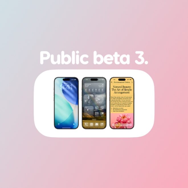 Download: iOS 26 and iPadOS 26 Public Beta 3 Released