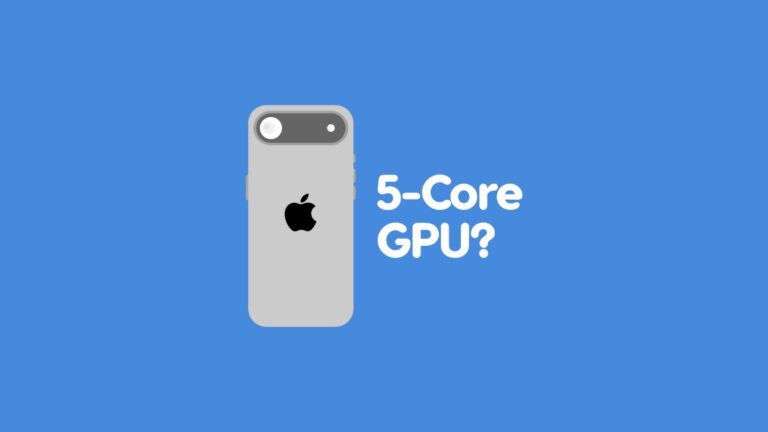 iPhone 17 Air to Feature A19 Pro Chip with One Less GPU Core