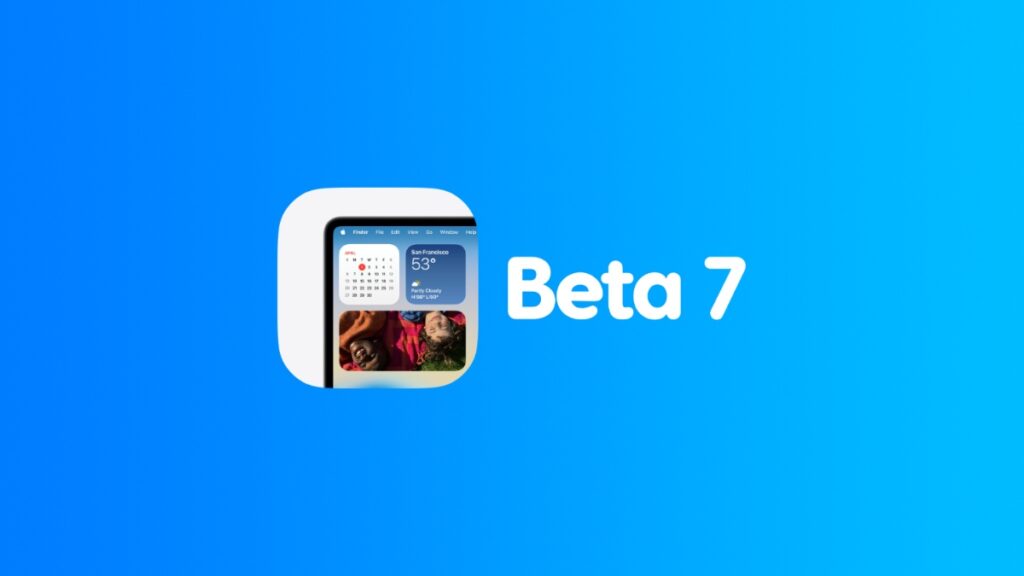 Download macOS 26 developer beta 7.
