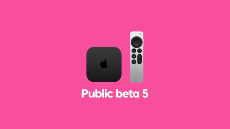 tvOS 26 Public Beta 5 Now Available for Download