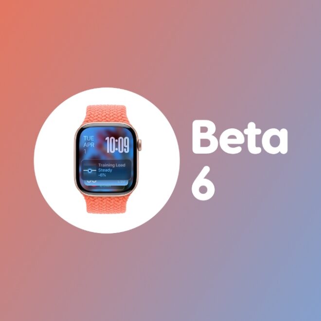 Download New watchOS 26 Beta 6 for Apple Watch