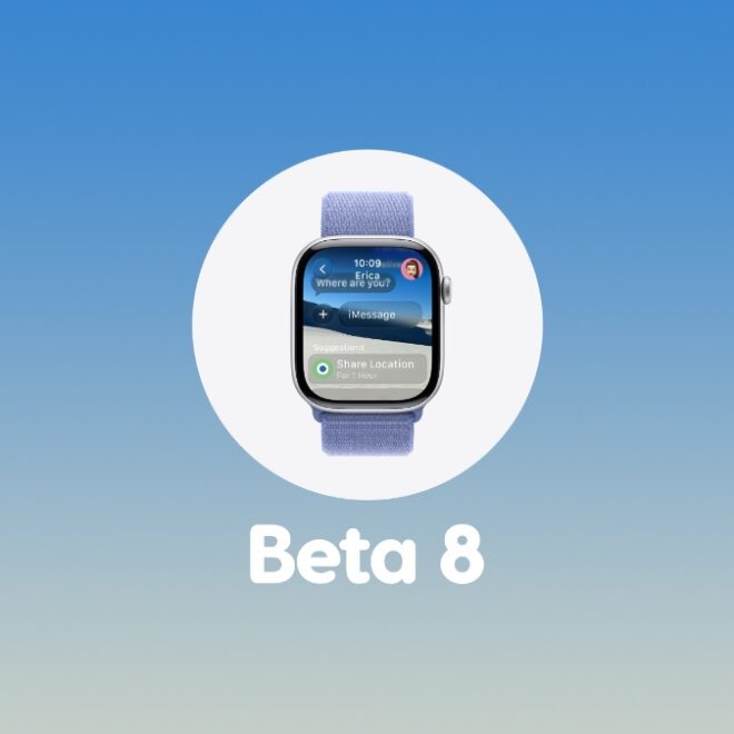 watchOS 26 Developer Beta 8 Now Available for Download